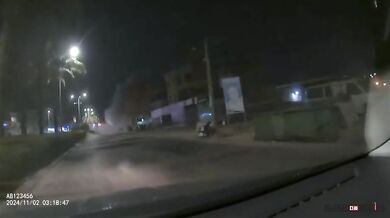 Střela zasáhla centrum města Tira