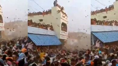 Tradiční bitba s kravskými výkaly