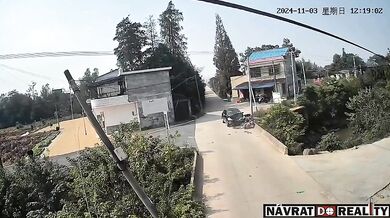Jízda křižovatkou bez rozhlédnutí