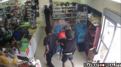 Majitel obchodu se postaral o bandu zločinců.