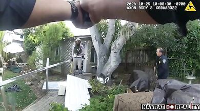 Policejní zásah proti nebezpečnému muži s páčidlem