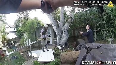 Policejní zásah proti nebezpečnému muži s páčidlem