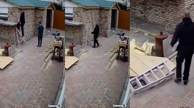 Žebříky to nebude...