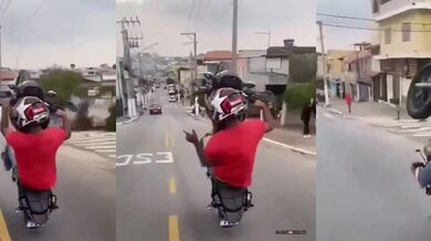 Blbnutí na motorce #9