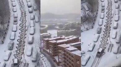 První sníh na letních pneumatikách