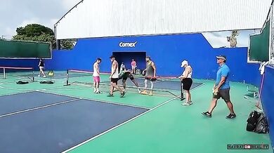 Agresivní útok na turnaji v pickleballu: Hráč skončil s kopancem do obličeje