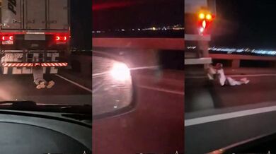 Šokující incident na mostě Rio-Niterói: Muž vlečen nákladním vozem