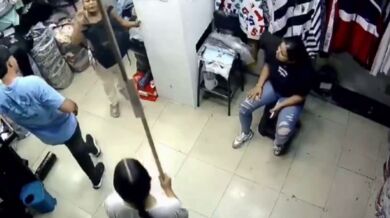 Prodavačka dala zlodějce řádnou lekci