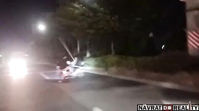 Čínský motocyklový road rage