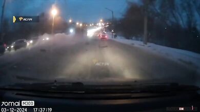 Tramvaj bez brzd způsobila nehodu v Novosibirsku