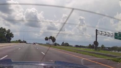 Brutální nehoda na dálnici