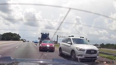 Brutální nehoda na dálnici