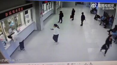 Zřícení stropu v nemocnici