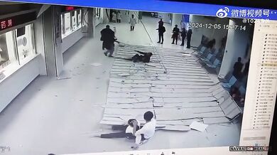 Zřícení stropu v nemocnici