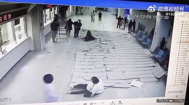 Zřícení stropu v nemocnici