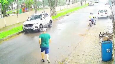 Částečně zdařilá krádež motorky