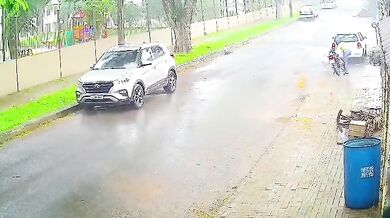 Částečně zdařilá krádež motorky