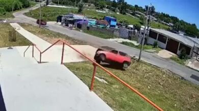 Policejní honička zakončená dopadením zločince