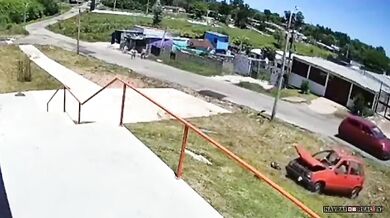 Policejní honička zakončená dopadením zločince