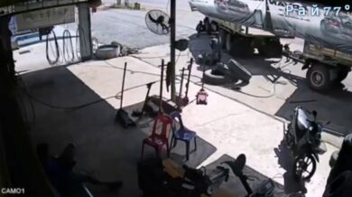 Výbuch pneumatiky #21