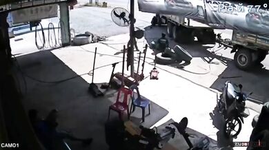 Výbuch pneumatiky #21