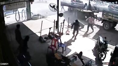 Výbuch pneumatiky #21