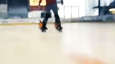 Upravené brusle na led