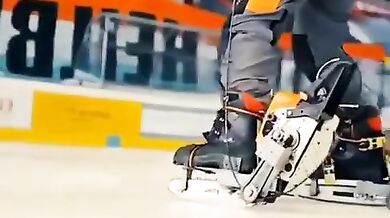 Upravené brusle na led