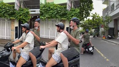 Frajírci na skútru