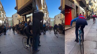 Závod o krocana v Segovii