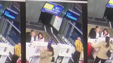 Žena na letišti zaměnila zavazadlový pás za chodník pro cestující