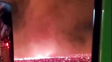 Kalifornské ohnivé minitornádo