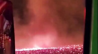 Kalifornské ohnivé minitornádo