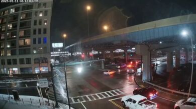 Výbuch kanálu v Worcesteru