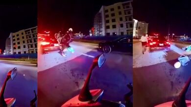 Motorkář se chtěl předvést