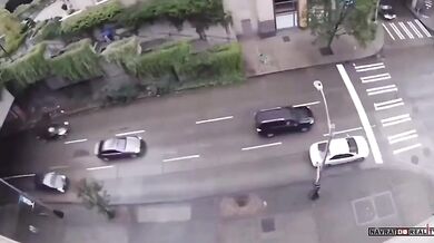 Nebezpečná zatáčka na výjezdu z Interstate 5 v Seattlu způsobuje časté nehody
