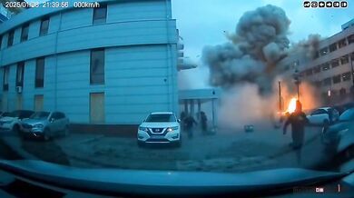 Letecké údery v ukrajinském Záporoží