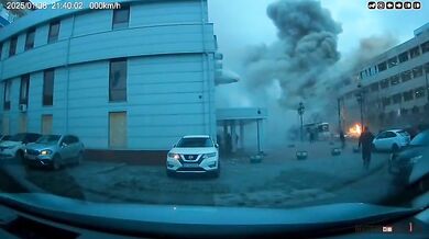 Letecké údery v ukrajinském Záporoží