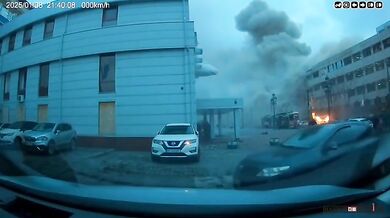 Letecké údery v ukrajinském Záporoží