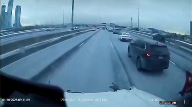 Nehoda způsobená nepozorným řízením