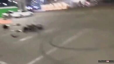 Srážka skútraře s motorkářem