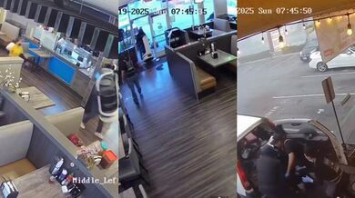 Muž se pokusil ukrást robota na doručení jídla