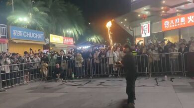 Fail s hořícím mečem