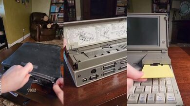 Sony notebook z roku 1986