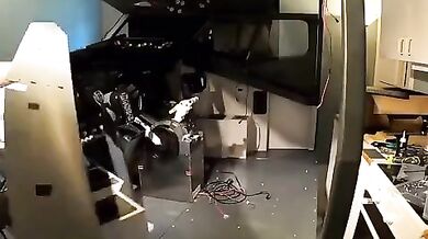 Domácí výroba simulátoru Boeing 737-800