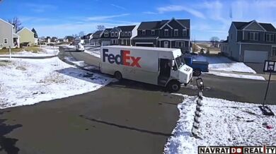 Doručovatele FedExu vylekal agresivní pes