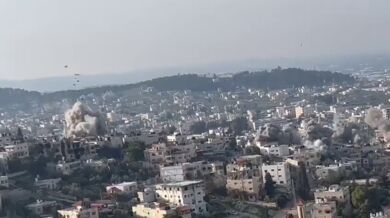 Izraelské nálety na Dženín