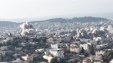 Izraelské nálety na Dženín