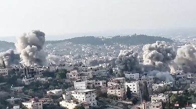 Izraelské nálety na Dženín