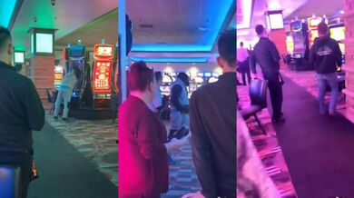 Muž z metropole se přihlásil po zničení výherního automatu v kasinu